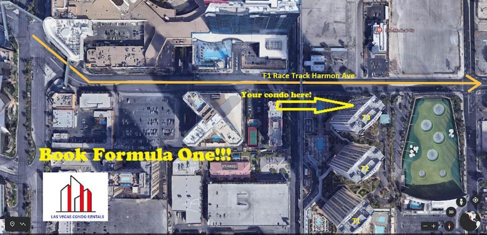 Mgm Signature-23-811 F1 Track & Strip View Studio Las Vegas Bagian luar foto
